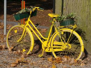 Fahrrad gelb