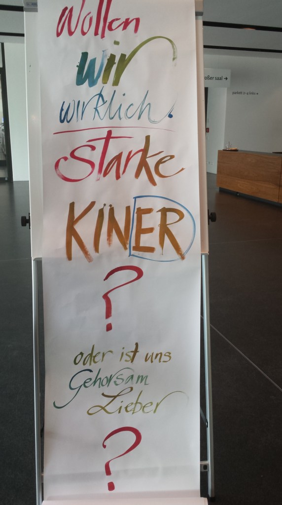 Plakat starke Kinder