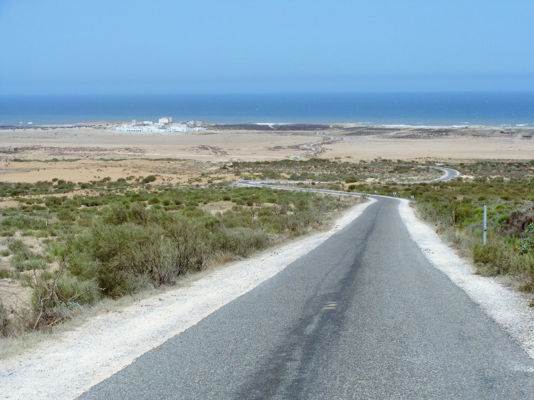 Landschaft Marokko Weg
