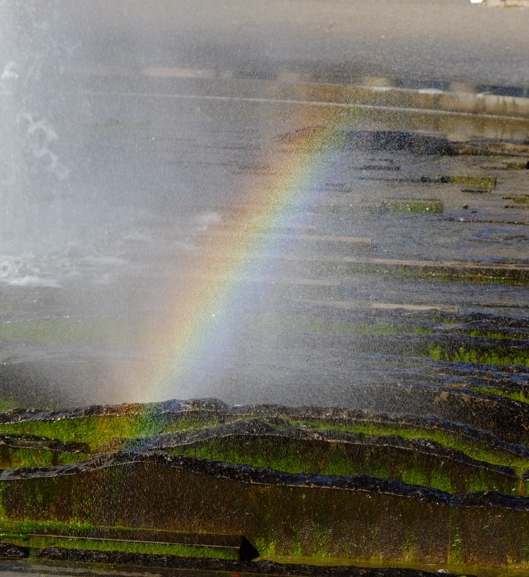 Regenbogenstrahl
