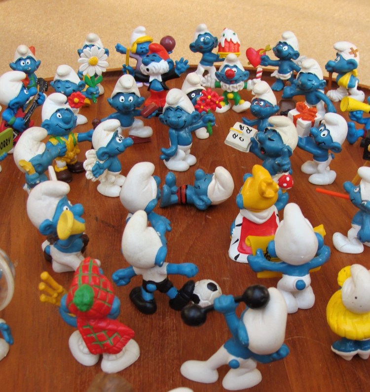 Schlümpfe Ausschnitt