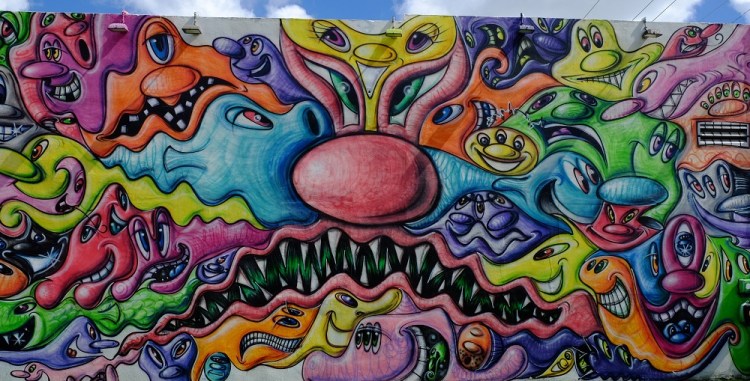 Graffiti Wynwood Bunt