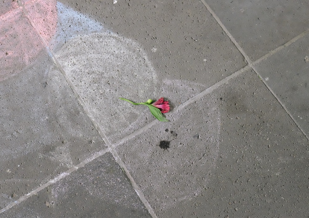 Kreide u Blume Straße